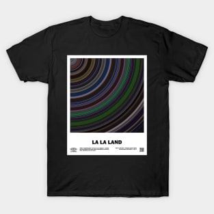 minimal_La La Land Abstract Circular Art Movie T-Shirt